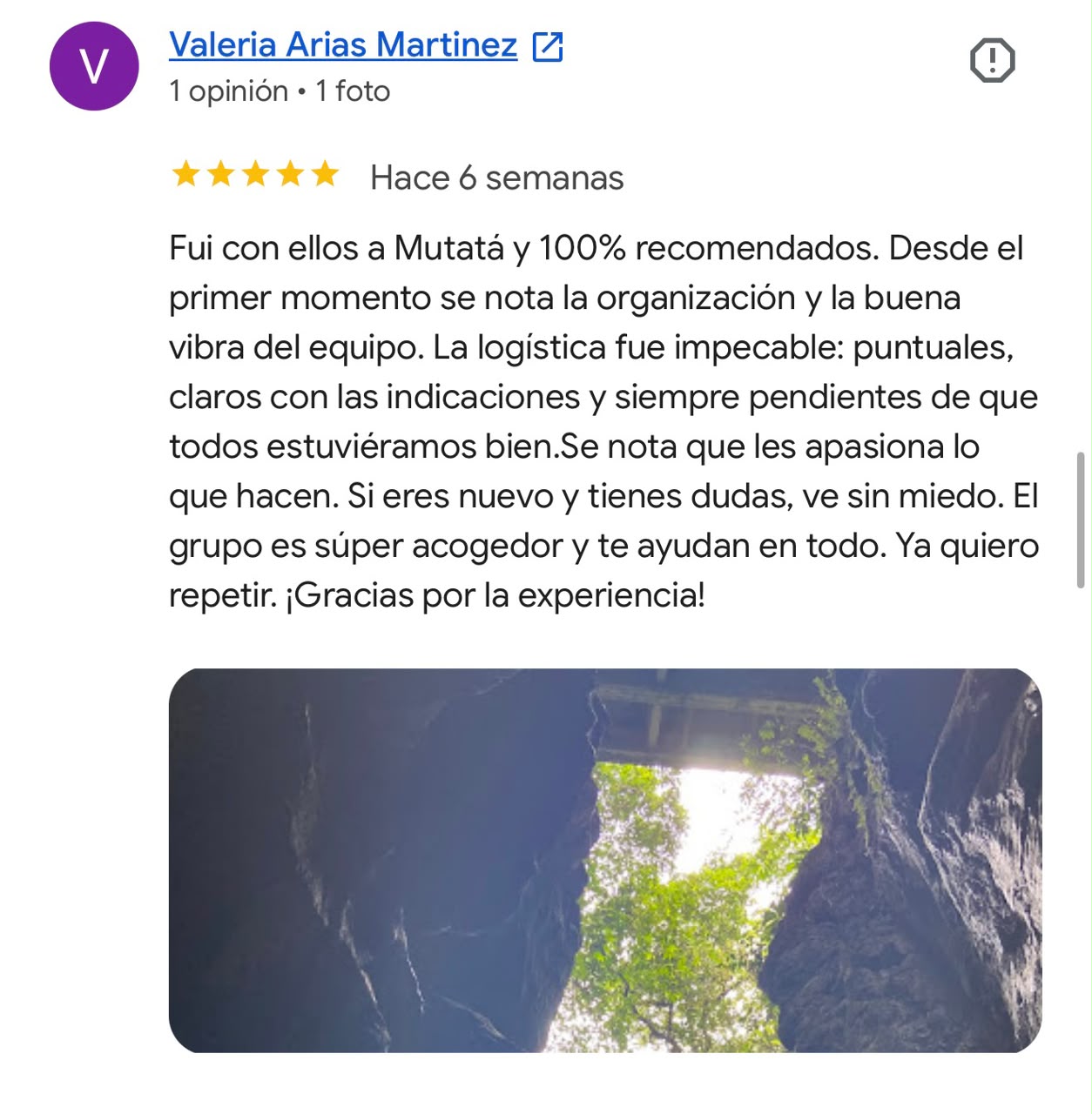 Opinión de cliente